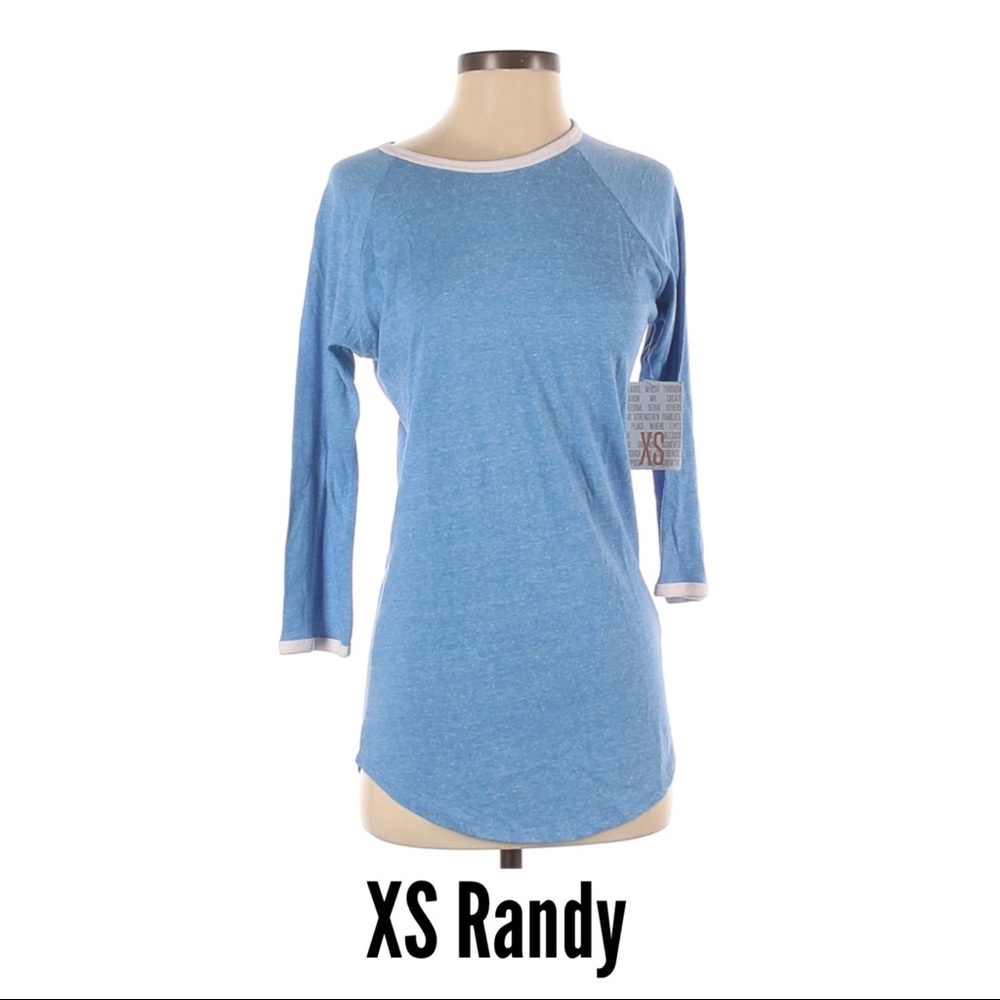 LuLaRoe Randy baseball tee